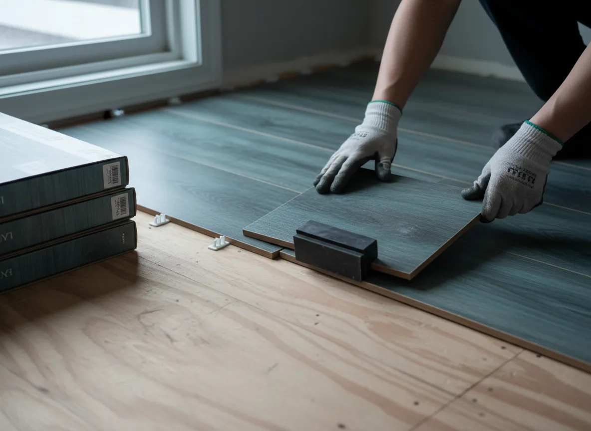 Luxury Vinyl Plank Installation company in Perronville, MI